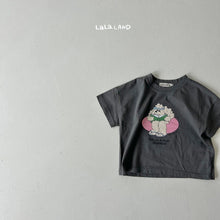 Load image into Gallery viewer, [Ready to ship] Chori Poodle T-shirt 2024 Children&#39;s clothing Link coordination Korean children&#39;s clothing LALALAND Wselect
