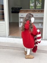 Load image into Gallery viewer, 【予約】カラーダッフルコート　ダッフル　羽織　ロング　あったか　blue　red　110～170ｃｍ　Wselect
