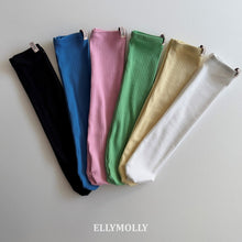 Load image into Gallery viewer, 【予約】カラーリブドソックス　靴下　シンプル　AW 韓国  韓国子供服　2026 ELLYMOLLY - W select  baby kids
