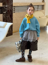 Load image into Gallery viewer, 【予約】ブループルオーバー　スエット　長袖　冬90～160ｃｍ　Wselect
