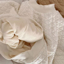 Load image into Gallery viewer, 【予約】キルティングTOPS  裏起毛　長袖　ゆったり　冬80～130ｃｍ　Wselect
