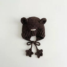 Cargar imagen en el visor de la galería, 【予約】星ニット帽子　キャップ　kids　AW 　レトロ　Kids　冬　Wselect

