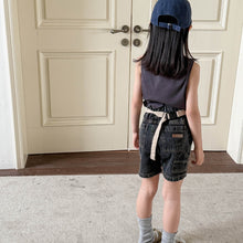 Load image into Gallery viewer, 【予約】シンプルデニムショートパンツ  夏　denim  80～130ｃｍ　子供服　 Wselect　SS 子供服　 Wselect - W select  baby kids
