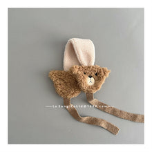 Cargar imagen en el visor de la galería, 【予約】くまちゃん耳当て　kids　AW  くま　防寒　Kids　冬　Wselect
