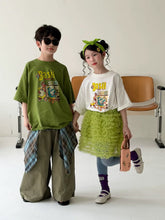 Charger l'image dans la galerie, 【予約】アメカジキャラTシャツ　夏　100～160ｃｍ　子供服　 Wselect　SS 子供服　 Wselect - W select  baby kids
