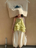 【予約】アボカドキャミソール+ボリュームパンツ　夏　set up 90～140ｃｍ　子供服　 Wselect　SS 子供服　 Wselect - W select  baby kids