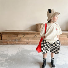 画像をギャラリービューアに読み込む, 【予約】チェッカーハーフパンツ　春　夏　80～130ｃｍ　Wselect
