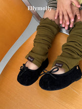 Load image into Gallery viewer, 【予約】チェストナッツウォーマーソックス　靴下　フリル　AW 韓国  韓国子供服　2026 ELLYMOLLY - W select  baby kids
