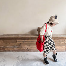 画像をギャラリービューアに読み込む, 【予約】チェッカーハーフパンツ　春　夏　80～130ｃｍ　Wselect
