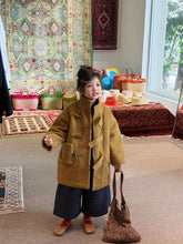 Load image into Gallery viewer, 【予約】カラーロングコート　kids  コート　防寒　ロング　ダッフル　ベビー服　baby 子供服　Wselect - W select  baby kids
