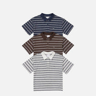 【予約】ライクストライプポロシャツ半袖　夏 SS 韓国 2026 OUR - W select  baby kids