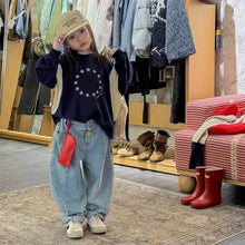 Load image into Gallery viewer, 【予約】 アメカジストレートデニムパンツ  80〜130ｃｍ　Wselect - W select  baby kids
