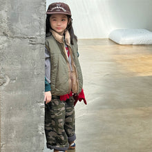 Load image into Gallery viewer, 【予約】　リバーシブルボアベスト ふわふわ　vest　冬80～130ｃｍ　Wselect
