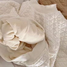 Load image into Gallery viewer, 【予約】キルティングTOPS  裏起毛　長袖　ゆったり　冬80～130ｃｍ　Wselect
