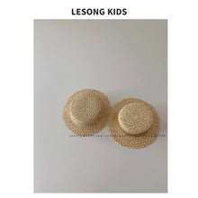 画像をギャラリービューアに読み込む, 【予約】basicカンカン帽子   夏　hat  50～52ｃｍ　帽子　kids SS  Wselect - W select  baby kids
