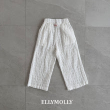Load image into Gallery viewer, 【予約】ポップコーンワイドパンツ PT SS 韓国 2026 ELLYMOLLY - W select  baby kids
