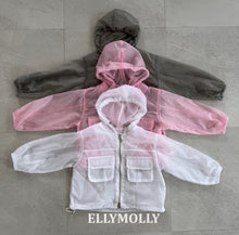 Cargar imagen en el visor de la galería, 【予約】シースルーブルゾン　tops SS 韓国 2026 ELLYMOLLY - W select  baby kids
