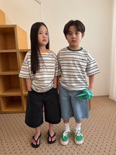 画像をギャラリービューアに読み込む, 【予約】フライストライプT 半袖　夏Jr. SS 韓国 2026 OUR - W select  baby kids

