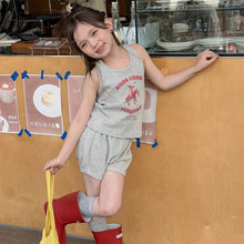 Load image into Gallery viewer, 【予約】horseリブタンクセット　夏　set up 80～130ｃｍ　子供服　 Wselect　SS 子供服　 Wselect - W select  baby kids
