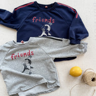 【予約】ペンギンfriendsT 長袖　春　夏　80～130ｃｍ　Wselect