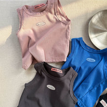 Load image into Gallery viewer, 【予約】ベーシックタンク  夏　シンプル　80～130ｃｍ　子供服　 Wselect　SS 子供服　 Wselect - W select  baby kids
