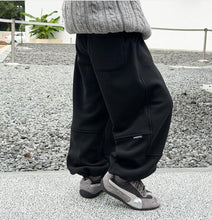 画像をギャラリービューアに読み込む, 【予約】スエットストレートパンツ bottom　ゆったり　裏起毛　冬　100～160ｃｍ　Wselect
