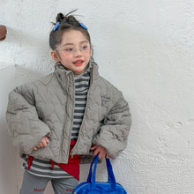 Load image into Gallery viewer, 【予約】ハートキルティングコート  羽織　あったか　冬80～130ｃｍ　Wselect
