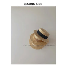 画像をギャラリービューアに読み込む, 【予約】basicカンカン帽子   夏　hat  50～52ｃｍ　帽子　kids SS  Wselect - W select  baby kids

