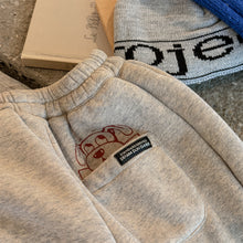 Load image into Gallery viewer, 【予約】後ろワンコポケットスエットパンツ　あったか　裏起毛　冬80～130ｃｍ　Wselect
