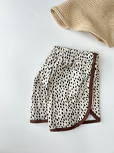 画像をギャラリービューアに読み込む, 即納【Original】W. ダルメシアンパンツ　ショートパンツ　bottom  夏　brown  オリジナル　W select
