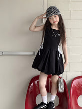 Charger l'image dans la galerie, 【予約】スポーティーバルーンワンピ　夏　100～150ｃｍ　リボン　レース　子供服　 Wselect　SS 子供服　 Wselect - W select  baby kids
