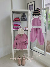 Cargar imagen en el visor de la galería, 【予約】バブルカプリジョガーパンツ　ボトム　AW 韓国  韓国子供服　2026 ELLYMOLLY - W select  baby kids
