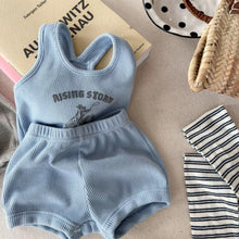 Load image into Gallery viewer, 【予約】horseリブタンクセット　夏　set up 80～130ｃｍ　子供服　 Wselect　SS 子供服　 Wselect - W select  baby kids
