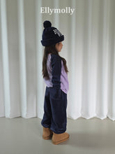Load image into Gallery viewer, 【予約】カラーブロックラグランティー　長袖　トップス　AW 韓国  韓国子供服　2026 ELLYMOLLY - W select  baby kids
