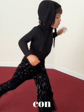 Cargar imagen en el visor de la galería, 【予約】ブラックホールパンツ AW 韓国  韓国子供服　2026 CON
