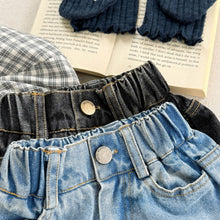 Load image into Gallery viewer, 【予約】シンプルデニムショートパンツ  夏　denim  80～130ｃｍ　子供服　 Wselect　SS 子供服　 Wselect - W select  baby kids
