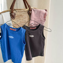 Load image into Gallery viewer, 【予約】ベーシックタンク  夏　シンプル　80～130ｃｍ　子供服　 Wselect　SS 子供服　 Wselect - W select  baby kids

