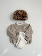 Cargar imagen en el visor de la galería, 【予約】ファーバケハ　帽子　ベビー帽子　 cotton AW韓国子供服 2026 冬　atomeme Wselect
