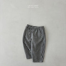 画像をギャラリービューアに読み込む, 【予約】マネチェックパンツ　2025　SS　韓国子供服　LALALAND　Wselect
