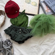 画像をギャラリービューアに読み込む, 【予約】チュールキャミ&amp;ブルマ　3点セット　SETUP  女の子　夏　80〜130 子供服　SS　Wselect
