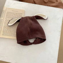 Load image into Gallery viewer, 【予約】バンビSET ニットロンパース&amp;帽子　長袖　ベビー　冬66～90ｃｍ　Wselect
