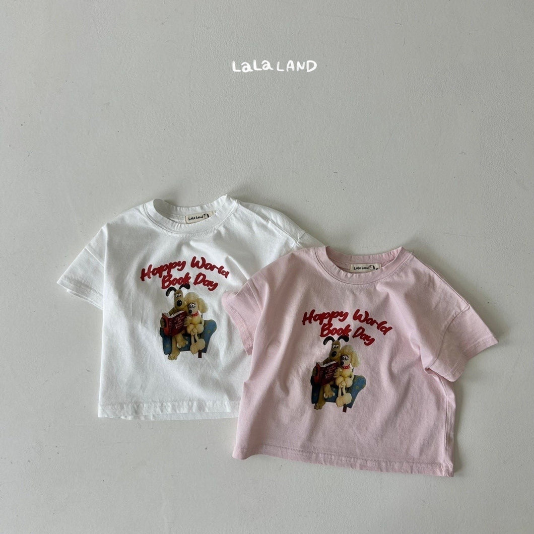[Ready to ship] Gromit T-shirt 2024 Children's clothing Korean children's clothing LALALAND Wselect