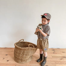 Load image into Gallery viewer, 【予約】 くまちゃん刺繍ハーフパンツ  bottom　刺繍　80～130ｃｍ　Wselect - W select  baby kids
