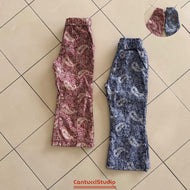 【予約】ペイズリーパンツ　bottom  柄　2026 SS　韓国子供服　cantuccistudio　Wselect - W select  baby kids