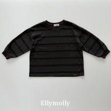 Cargar imagen en el visor de la galería, 【予約】ドミノピグティー　長袖　ボーダー　AW 韓国  韓国子供服　2026 ELLYMOLLY - W select  baby kids
