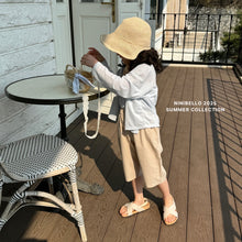 Load image into Gallery viewer, 【即納】親子麦わら帽子　hat　ninibello Kids W select

