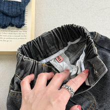 Load image into Gallery viewer, 【予約】シンプルデニムショートパンツ  夏　denim  80～130ｃｍ　子供服　 Wselect　SS 子供服　 Wselect - W select  baby kids
