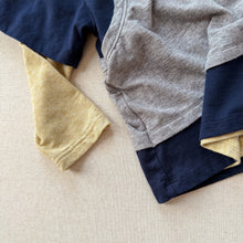 Load image into Gallery viewer, 【予約】レイヤード3色ロンT   春　夏　80～130ｃｍ　Wselect - W select  baby kids
