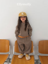 Load image into Gallery viewer, 【予約】キングワッフルメントジョガー　ボトム　AW 韓国  韓国子供服　2026 ELLYMOLLY - W select  baby kids
