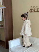 Load image into Gallery viewer, 【予約】キルティングホワイトコート 羽織　あったか　冬80～130ｃｍ　Wselect
